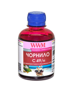 Чорнило WWM C49 Magenta для Canon 200г (C49/M) водорозчинне