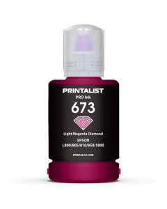 Чорнило PRINTALIST 673 Light Magenta для Epson 140г (PL673LM)