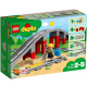 Конструктор LEGO DUPLO Железнодорожный мост и рейки (10872)