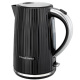 Электрочайник Russell Hobbs Eden, 1.7л, нержавеющая сталь, пластик, черный (27361-70)