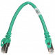 Патч-корд 2E Cat 6,S-FTP екран. фольга з обплетенням, RJ45, 4Х2 27AWG ,7/0.14 Cu, 0.20 m,PVC, Green (2E-PC6SFTPCOP-020GRN)