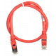 Патч-корд 2E Cat 6,S-FTP экран оплётка фольга,RJ45, 4Х2 27AWG ,7/0.14 Cu, 0.50 m, PVC,Red (2E-PC6SFTPCOP-050RD)