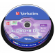 Диск Verbatim DVD+R 8.5 GB/240 min 8x Cake Box 10шт (43666) Double Layer
