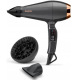 Фен Babyliss Air Pro, 2200Вт, режимов-2, дифузор, иониз-я, хол. обдув, черный (6719DE)