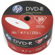 Диски DVD-R HP (69302 /DME00070WIP-3) 4.7GB 16x IJ Print, без шпинделя, 50 шт (69302 /DME00070WIP-3)