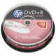Диски DVD+R HP (69315 /DME00026-3) 4.7GB 16x, шпиндель, 10 шт (69315 /DME00026-3)