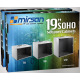 Шафа MIRSAN SOHO 19" 9U 535x400, RAL 7035 (MR.SOH09U40DE.02)