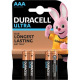 Батарейка Duracell Ultra Power AAA/LR03 BL 4шт (5004806)