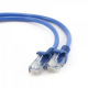 Патч-корд UTP Cablexpert (PP12-0.25M/B) літий, 50u "штекер із засувкою, 0.25 м, блакитний (PP12-0.25M/B)
