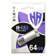 Флеш-накопитель USB 64GB Hi-Rali Rocket Series Silver (HI-64GBVCSL) (HI-64GBVCSL)