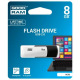 Флеш-накопитель USB  8GB GOODRAM UCO2 (Colour Mix) Black/White (UCO2-0080KWR11) (UCO2-0080KWR11)