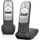 Радиотелефон DECT Gigaset A415 DUO Black (L36852H2505S301)