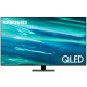 Телевiзор 65" QLED 4K Samsung QE65Q80AAUXUA Smart, Tizen, Gray (QE65Q80AAUXUA)