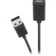 Кабель Belkin USB 2.0 (AM/AF) Extension cable 4.8m, black (F3U153BT4.8M)