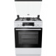 Плита Gorenje  K634WF/комбин /60 х 60 см/67 л. / клас А/гриль/чугунные решетки/белая (K634WF)