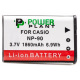Аккумулятор PowerPlant Casio NP-90 1860mAh (DV00DV1314)