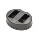 Зарядное устройство PowerPlant Fujifilm NP-W126 для двух аккумуляторов (CH980239)