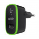 Сетевое ЗУ Belkin USB HomeCharger (USB 2.1Amp), Черный (F8J052cwBLK)