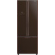 Холодильник Hitachi R-WB600PUC9GBW ниж.мороз./3двери/ Ш680xВ1795xГ760/415л/A+/Коричневый (стекло) (R-WB600PUC9GBW)