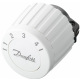 Термостатична головка Danfoss FJVR, різьбове підключення RTL, регулювання +10 до + 50 °C, біла (003L1040)