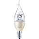 Лампа светодиодная Philips LEDcandle DT E14 6-40W 2700K 230V BA38 CL Master (929001140502)