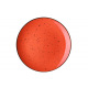 Тарілка десертна Ardesto Bagheria, 19 см, Warm apricot, кераміка (AR2919CGC)