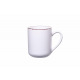 Чашка Ardesto Lucca, 330 мл , Winter white, кераміка (AR2933WMC)