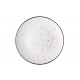 Тарелка обеденная Ardesto Bagheria, 26 см, Bright white, керамика (AR2926WGC)