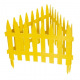 Паркан декоративний "Рейка", 28 х 300 см, жовтий, PALISAD (MIRI65000)