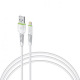 Кабель Intaleo CBFLEXL3 USB-Lightning 3м White (1283126487507) (1283126487507)