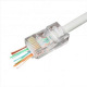 Конектор RJ 45 Cablexpert (LC-PTU-01/50) з сквозними отворами (50 шт/уп) (LC-PTU-01/50)