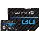 Карта пам`ятi MicroSDXC  64GB UHS-I/U3 Team Go R90/W45MB/s + SD-адаптер (TGUSDX64GU303) (TGUSDX64GU303)