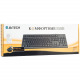 Клавіатура A4Tech KR-85 black USB (KR-85 USB (Black))