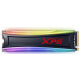 Твердотільний накопичувач SSD ADATA M.2 NVMe PCIe 3.0 x4 4TB 2280 XPG S40G 3D TLC RGB (AS40G-4TT-C)