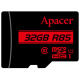Карта пам’яті Apacer 32GB microSDHC C10 UHS-I R85MB/s + SD (AP32GMCSH10U5-R)