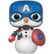 Фігурка Funko POP! Bobble: Marvel: Holiday: Capt America 43335 (FUN2503)