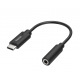 Адаптер Hama USB C - 3.5 mm Jack Stereo Black (00205282)