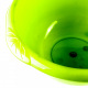 Таз пластмасовий круглий, зелений, 9 л,  Elfe (MIRI92975)