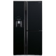 Холодильник Hitachi R-M700GP Side-by-Side/ледоген-р/ Ш920xВ1775xГ765/ 584л /A++ /Черный (стекло) (R-M700GPUC2GBK)