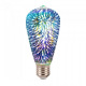 Филоментная LED лампа V-TAC, 3W, SKU-2705, ST64-E27, 3D FILAMENT BULB-3000K (3800157641531)
