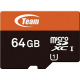 Карта памяти Team MicroSDXC 64GB UHS-I + SD-adapter (TUSDX64GUHS03)