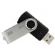 Флeш пам’ять USB 2.0 64GB UTS2 Twister Black (UTS2-0640K0R11)