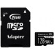 Карта пам`ятi MicroSDXC 128GB UHS-I Class 10 Team Dash Card + SD-adapter (TDUSDX128GUHS03) (TDUSDX128GUHS03)