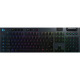 Клавiатура Logitech G915 Gaming Wireless Mechanical GL Tactile RGB Black (920-008909) (920-008909)