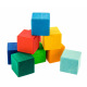 Nic Конструктор дерев’яний різнокольоровий кубик  (NIC523348)
