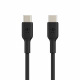 Кабель Belkin USB-С - USB-С, PVC, 1m, black (CAB003BT1MBK)