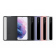Чохол Samsung Smart Clear View Cover для смартфону Galaxy S21 (G991) Pink (EF-ZG991CPEGRU)
