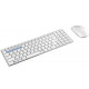 Комплект (клавіатура, мишка) Rapoo 9300M Wireless White (9300M White)