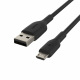 Кабель Belkin USB-A - MicroUSB, PVC, 1m, black (CAB005BT1MBK)