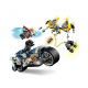 Конструктор LEGO Super Heroes Marvel Атака на швидкісному мотоциклі 76142 (76142)